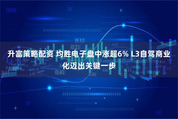 升富策略配资 均胜电子盘中涨超6% L3自驾商业化迈出关键一步