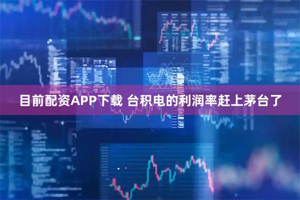 目前配资APP下载 台积电的利润率赶上茅台了